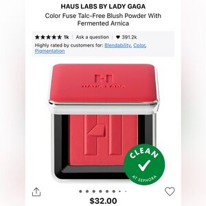 Haus Labs Blush Powder in Watermelon Bliss
